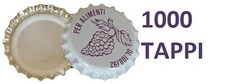 1000 pezzi tappi - pezzi, corona