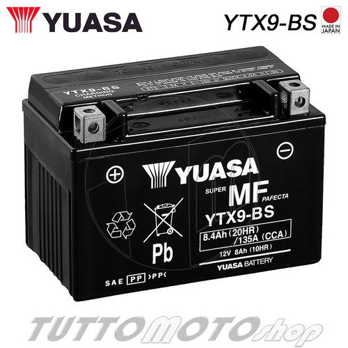 Batteria yuasa ytx9 - yuasa, ytx9-bs