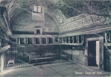 ab436 cartolina pompei terme del faro provincia di napoli