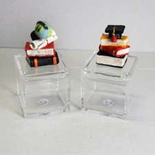 26011 Bomboniere Scatoline plastica Laurea  (kit 24 pezzi)