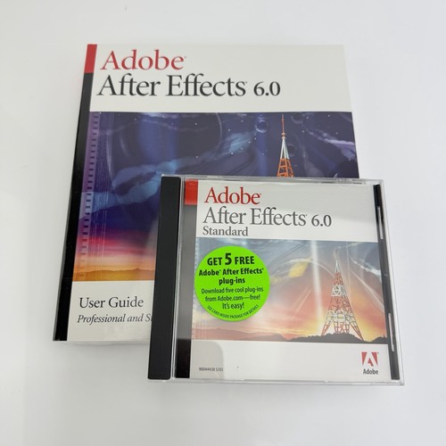 Adobe after effects dvd - adobe, 6.0