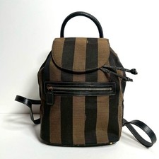 Zaino Fendi Pecan in pelle PVC