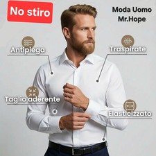 Camicia slim fit uomo - , no