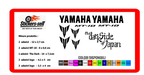 Adesivi moto yamaha 9 - yamaha,