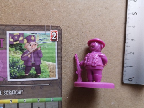Grunt miniature card - grunt, card/hogs