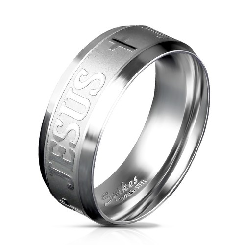 316l anello acciaio inox - anello,
