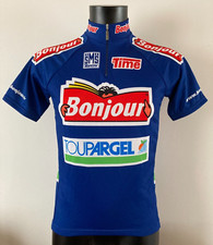 Maillot Cycliste BONJOUR-TOUPARGEL (2000) Vintage Cycling Jersey Tour de France