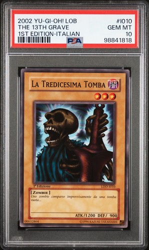 Psa 10 la tredicesima - yu, gi