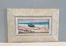 Quadro in Argento, Barca su