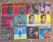 LOTTO 13 dischi HARRY BELAFONTE originali anni 50 condizioni molto buone