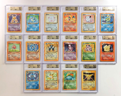Pokemon bgs set completo - bgs,
