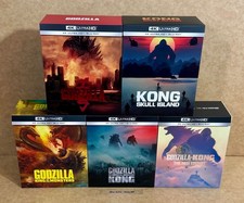 GODZILLA / KONG - MANTA LAB EMPTY ONE CLICK BOX COLLECTION + PROTECTIVE CASES