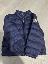 Baby Boys Navy Moncler Puffer