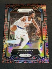 2023-24 Prizm Julius Randle Snake Skin #18 - SSP Knicks