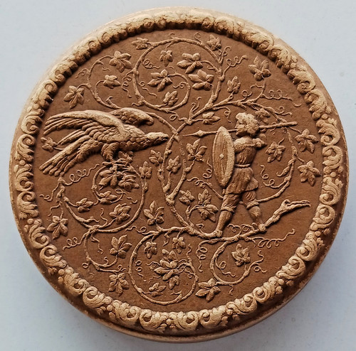 Antica scatola portagioie con - antica,