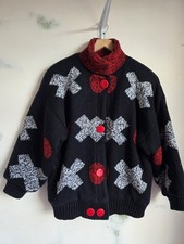 giacca cardigan vintage grosso