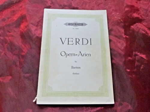 Verdi arie opera - verdi,