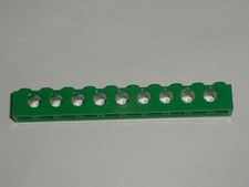Lego technic green brick - 1, x