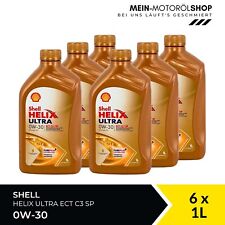 Shell Helix Ultra ECT C3 SP 0W-30 MERCEDES MB 229 BMW LL 6x1 litri = 6 litri