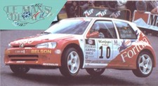 Decals peugeot 106 maxi rally - 106,