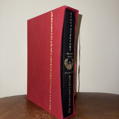 Wilbur smith pharaoh signed - wilbur,