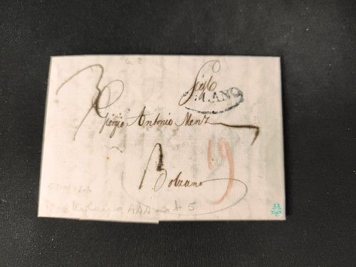 Prefilatelica 1806 milano - 1806, da