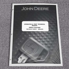 Manuale di servizio funzionamento e test escavatore John Deere 350GLC - TM13196X19
