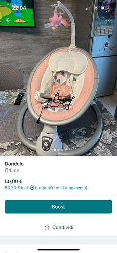 Dondolo neonati - dondolo.,