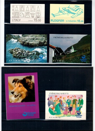 Faroer set 6 libretti - faroer,