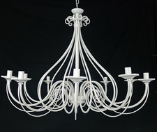 Lampadario grande shabby chic