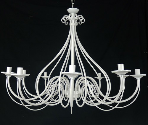 Lampadario grande shabby chic