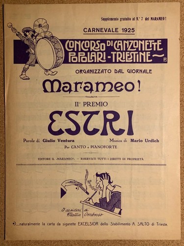 Rivista spartito musica 1925 - rivista,