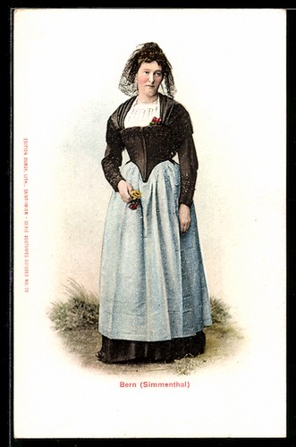Cartolina berna simmenthal - cartolina,