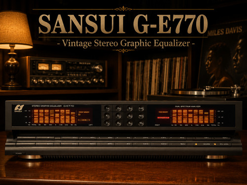 Sansui e770 rare - g-e770, 🌈rare🌈