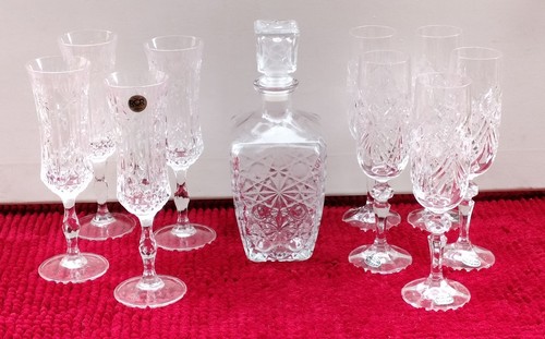 Set bicchieri cristallo - 9,