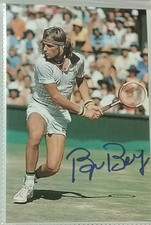 AUTOGRAPH BJORN BORG TENNIS