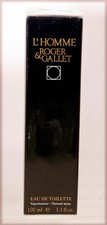 Roger & Gallet L'Homme 100 ml (3,3 once) - nuovo sigillato - venditore USA - VINTAGE