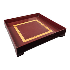  VASSOIO CENTROTAVOLA Midcentury ITALIA ANNI 70 MODERNARIATO Plexiglass RADICA