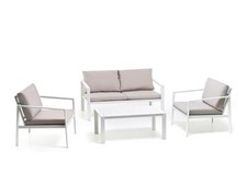 Salottino set sofa alluminio