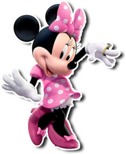 Adesivo mouse Minnie vinile