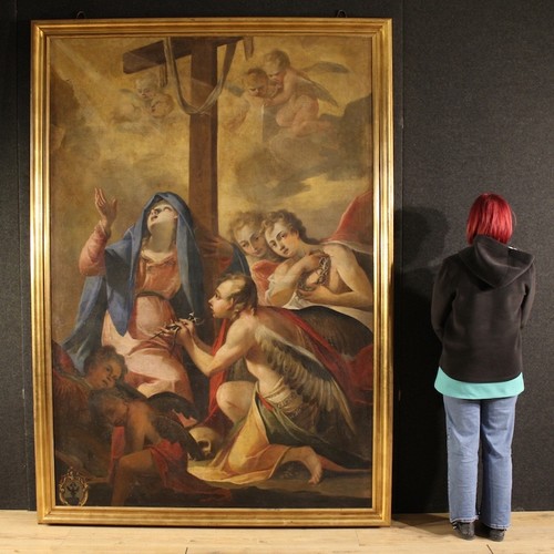 Grande dipinto religioso