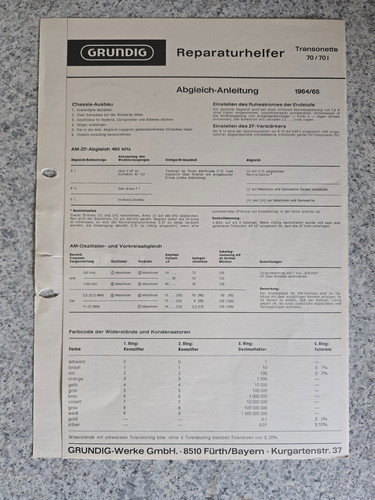 Riparazione originale grundig - originale,