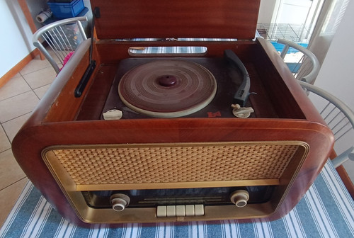 Radiofonografo soprammobile - radiofonografo,