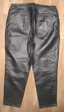 Jeans In Pelle Da Donna In