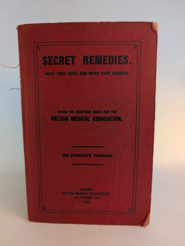 Secret remedies what - 'secret,