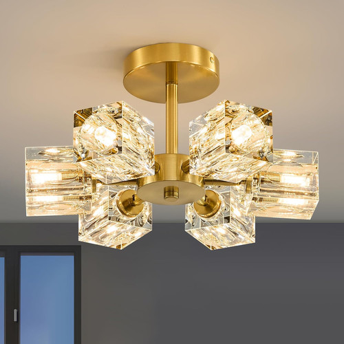 Plafoniera sputnik oro lusso - plafoniera, 6