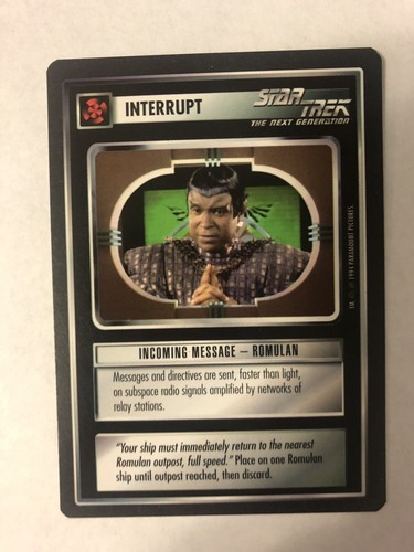 Star trek ccg messaggio in - star,