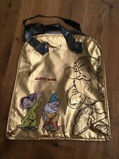 BORSA 7 NANI WALT DISNEY - GOLD - PISOLO BRONTOLO -  BORSA VINTAGE ANNI 90
