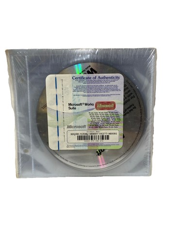 Microsoft works suite 2001 - microsoft, 6
