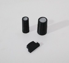 Brionvega TS502 - Radio Cubo - Kit 3 Tastini - Volume Frequenza e Apertura - 